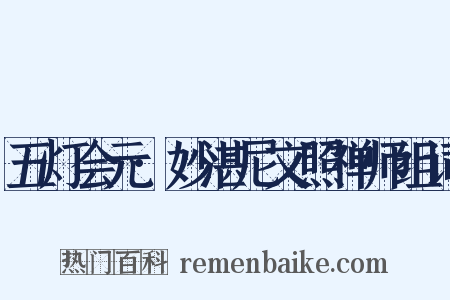 五灯会元·妙湛尼文照禅师组词是什么意思的图片